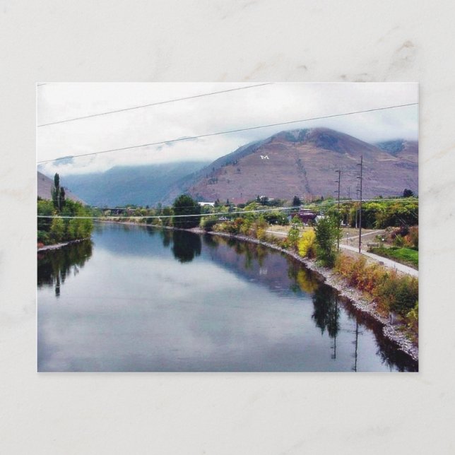 Clark Fork Missoula River Postcard (Front)