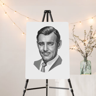 Clark Gable Foam Board