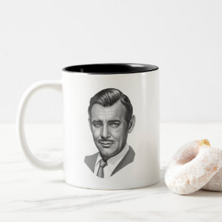 Clark Gable Two-Tone Coffee Mug