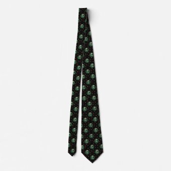 Clark Griswold Christmas Wreath Pattern Neck Tie | Zazzle