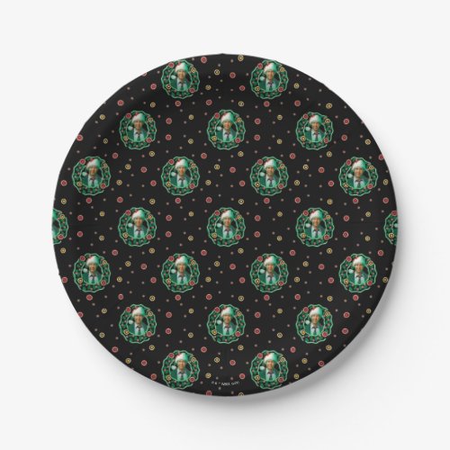 Clark Griswold Christmas Wreath Pattern Paper Plates