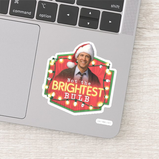 Clark Griswold | Not the Brightest Bulb Sticker (Detail)