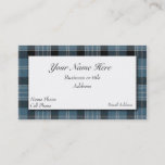 Clark Scottish Tartan Plaid Business Card