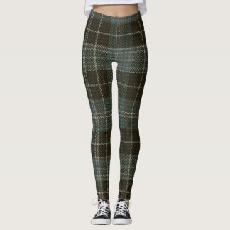 Clark Tartan Clan Plaid Leggings