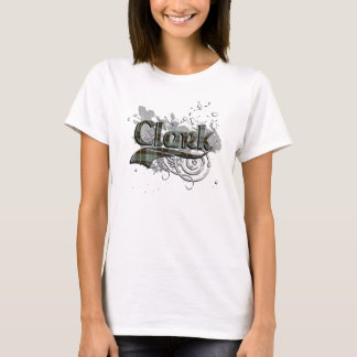Clark Tartan Grunge T-Shirt
