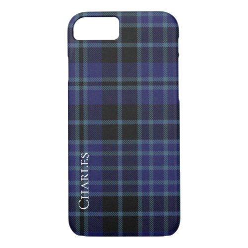 Clark Traditional Tartan Plaid iPhone 78 Case