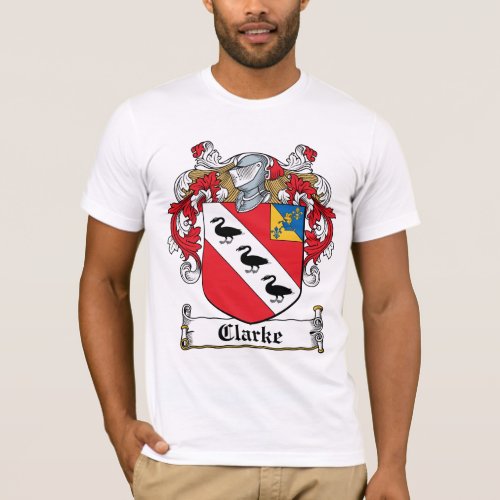 Clarke Family Crest T_Shirt