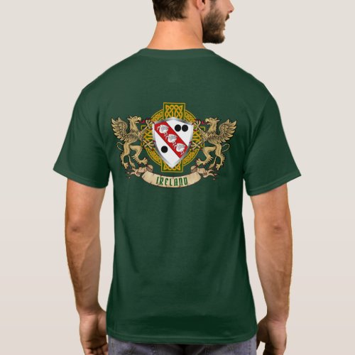 Clarke Irish Shield  Griffins Personalized  T_Shirt