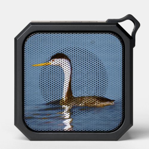 Clarks Grebe Painting _ Original Wild Bird Art Bluetooth Speaker