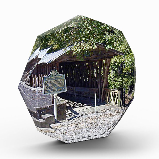 Clarkson Covered Bridge Alabama  Award (Left)