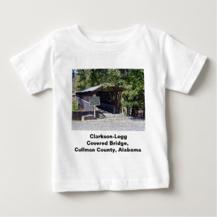 Clarkson Covered Bridge Alabama Baby T-Shirt