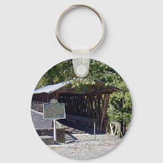 Clarkson Covered Bridge Alabama Keychain