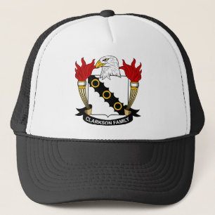 Clarkson Family Crest Trucker Hat