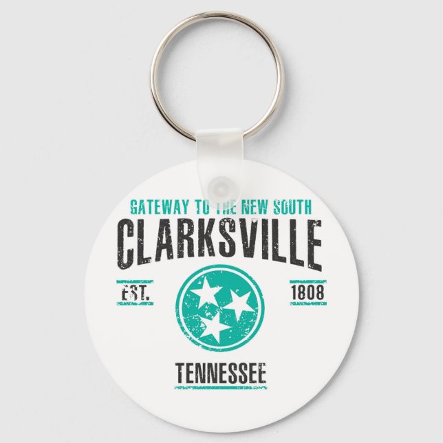 Clarksville Keychain (Front)