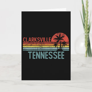 Clarksville Tennessee Funny Usa City Trip Home Roo Card
