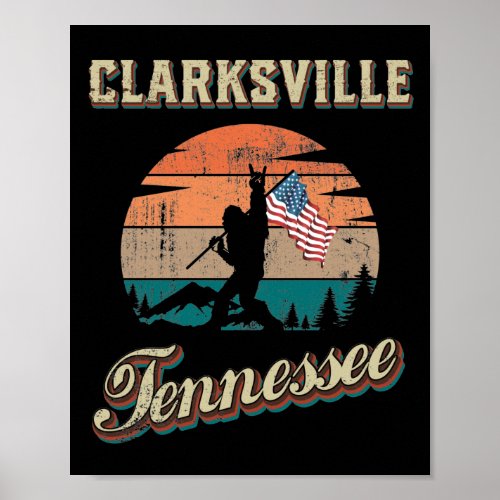 Clarksville Tennessee Poster