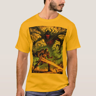 Clash of Light and Shadow luxury tranding faition  T-Shirt