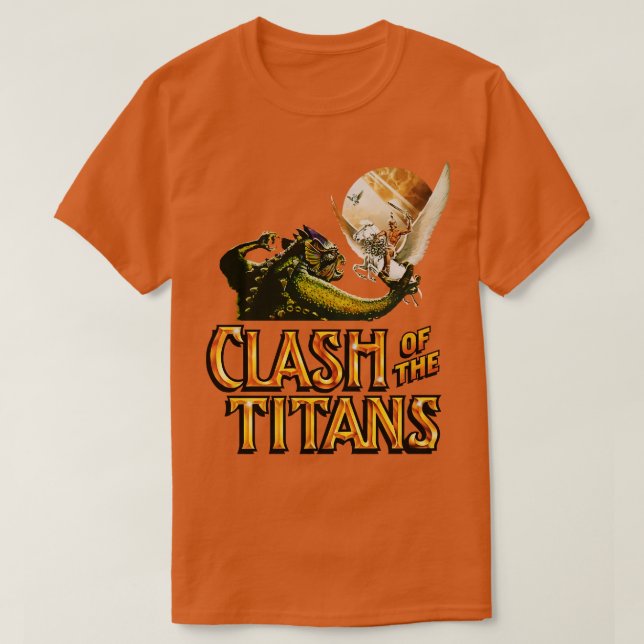 Clash Of The Titans T-Shirt (Design Front)
