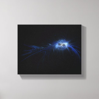 Clash of the Worlds Canvas Print