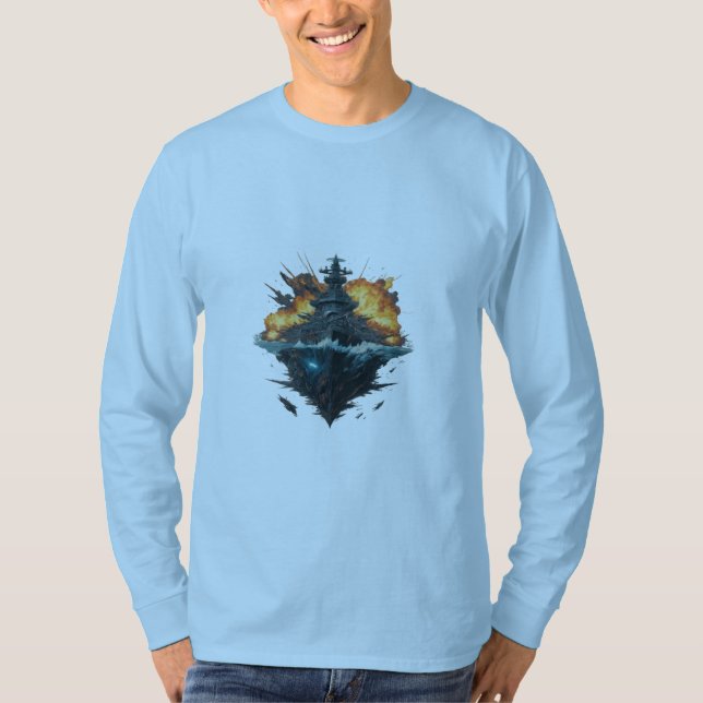 Clash of Titans: Avengers on the High Seas T-Shirt (Front)