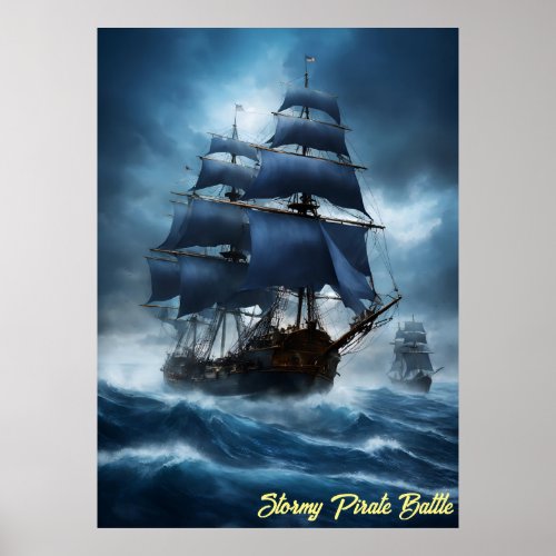 Clash of Titans Pirate Fury Poster
