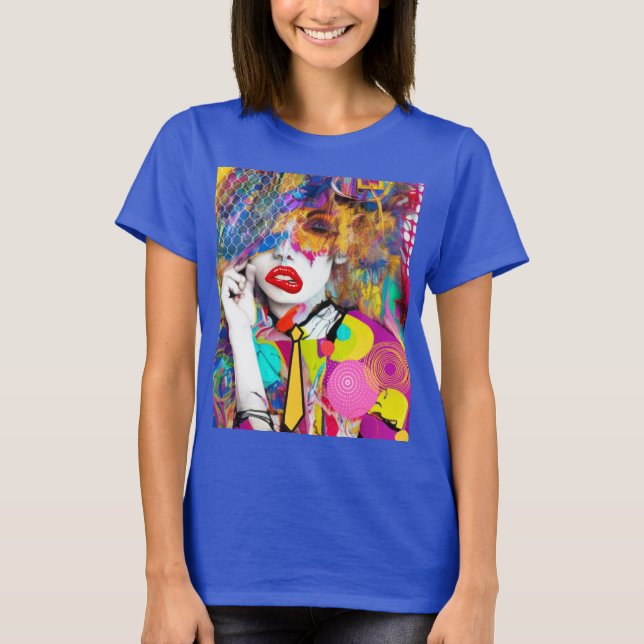 Clashy Lady T-Shirt (Front)