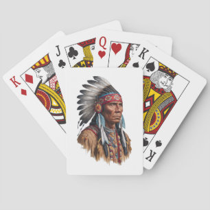 Clasic Playing - Native Americans Poker Cards