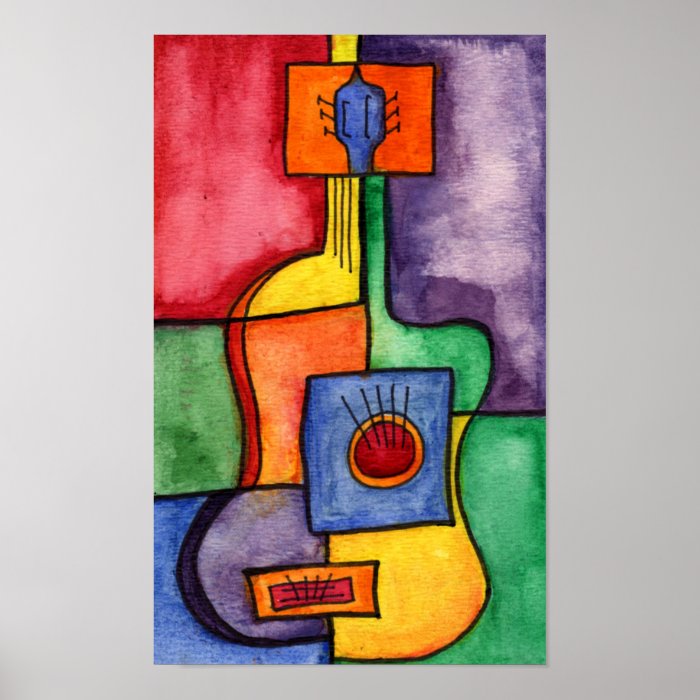 Clasical Guitar Print