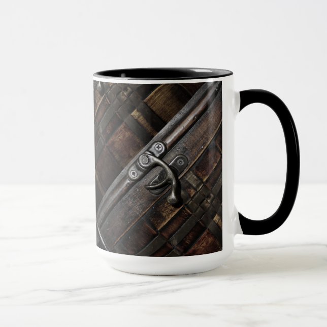 Clasp on Wood Mug (Right)