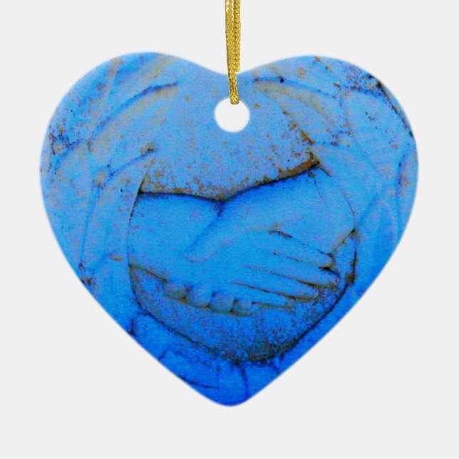 clasped hands ornament (Front)