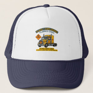 Class 1 Explosives Trucker Gift Funny ADR Hazard Hat