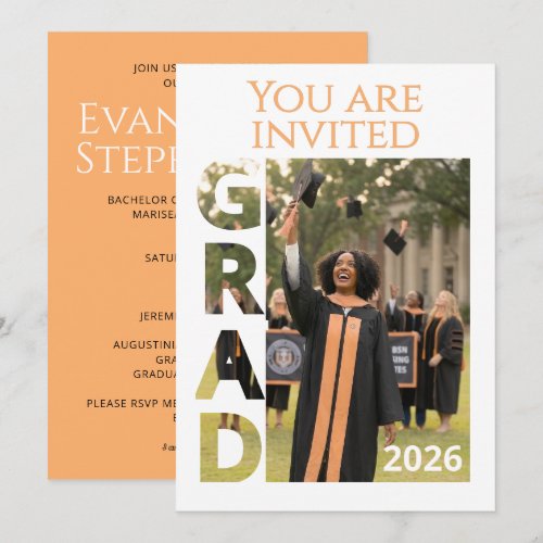 Class 2026 RN Nursing Graduate Party Invitation