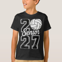 Class 2027 Volleyball Senior 2027 Illustration