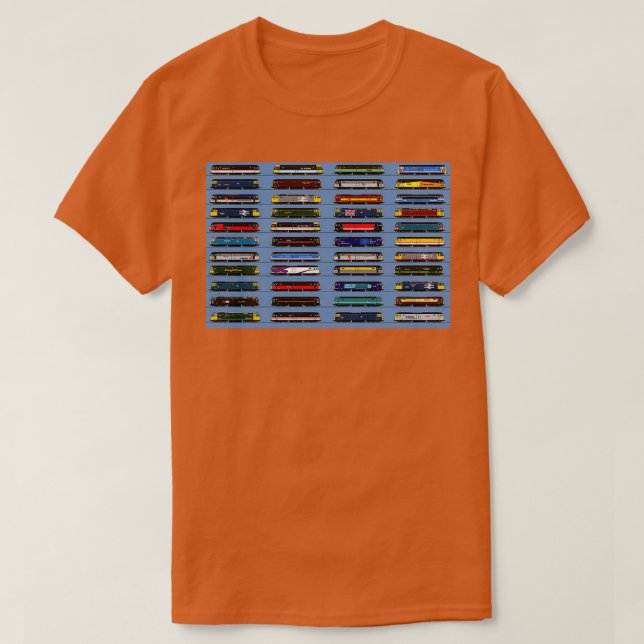 class 47 locomotive collection 1 T-Shirt (Design Front)