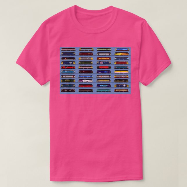 class 47 locomotives T-Shirt (Design Front)