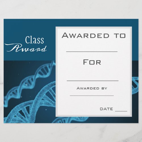 Class award science subject student