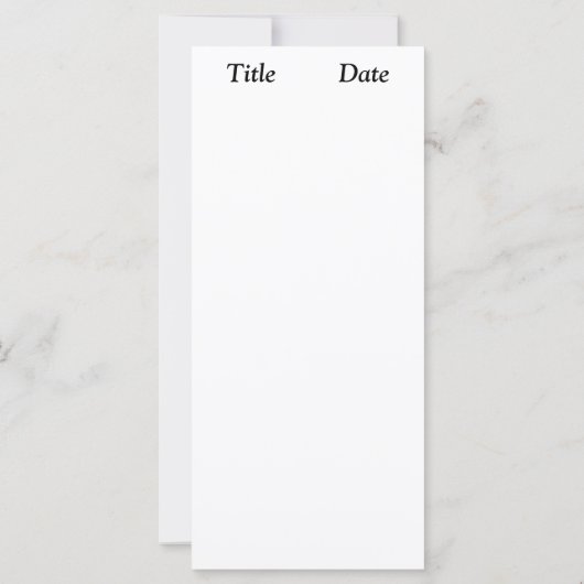 Class bookmark - Love reading (Back)