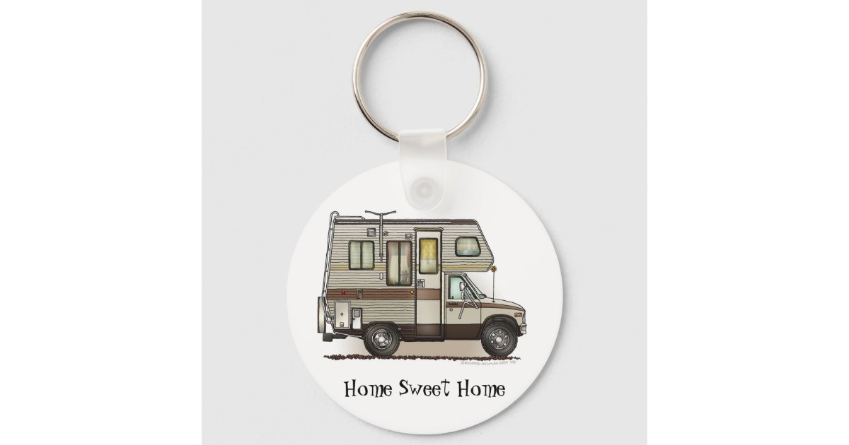 Class C Camper RV Key Chains HSH Zazzle