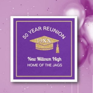 Class Celebration!  50th Reunion  Napkins
