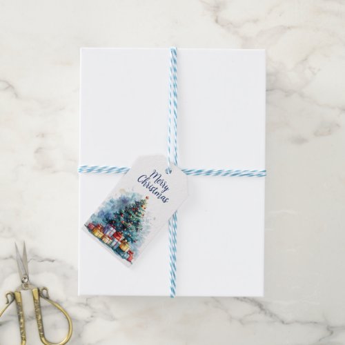 Class Christmas Tree Gift Tags