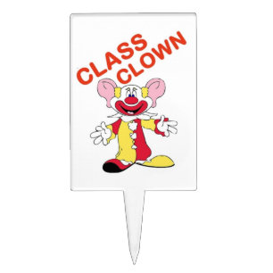 CLASS CLOWN CAKE TOPPER