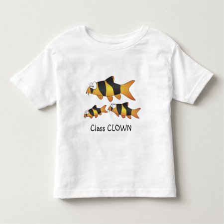 Class Clown - Cool Fish (clown Loach Family) Toddler T-shirt