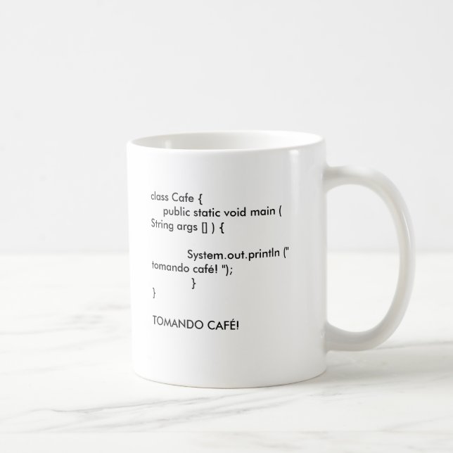 class Coffee syntax Coffee Mug (Right)
