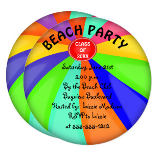 round graduation invitations zazzle