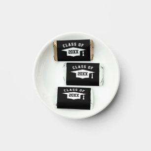 Class graduation party favor mini chocolates