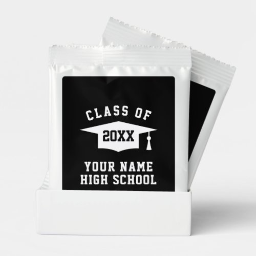 Class graduation party favor pack lemonade drink mix