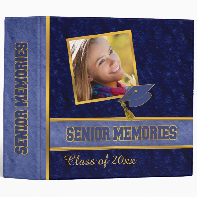 Class Graduation Senior Memories Binder (Front/Spine)