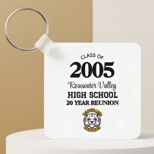 Class Mascot Class Reunion Keepsake Keychain