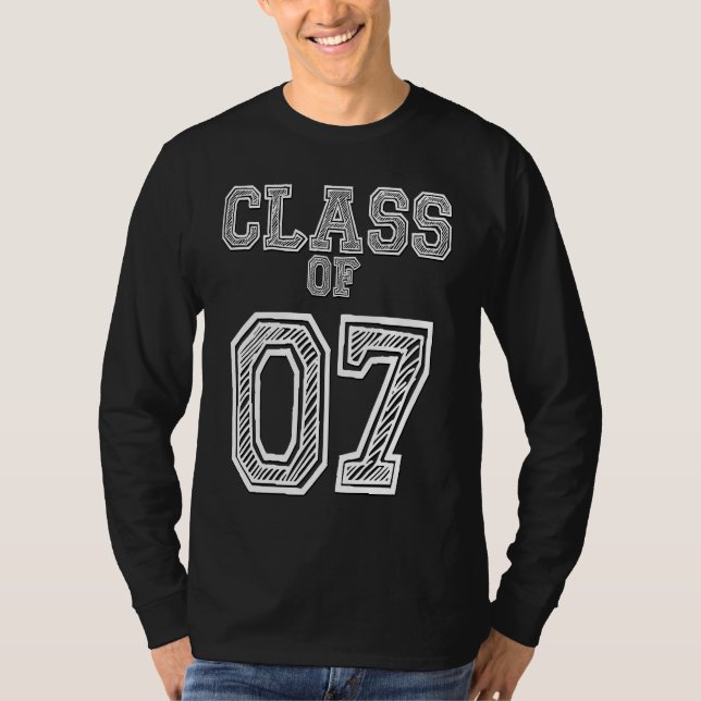 Class of 07  for Class of 2007 Reunion T-Shirt (Front)