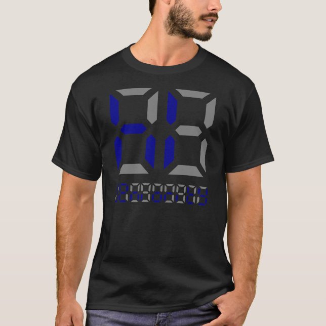 Class of '14 "hi Senority" Calculator T-Shirt (Front)